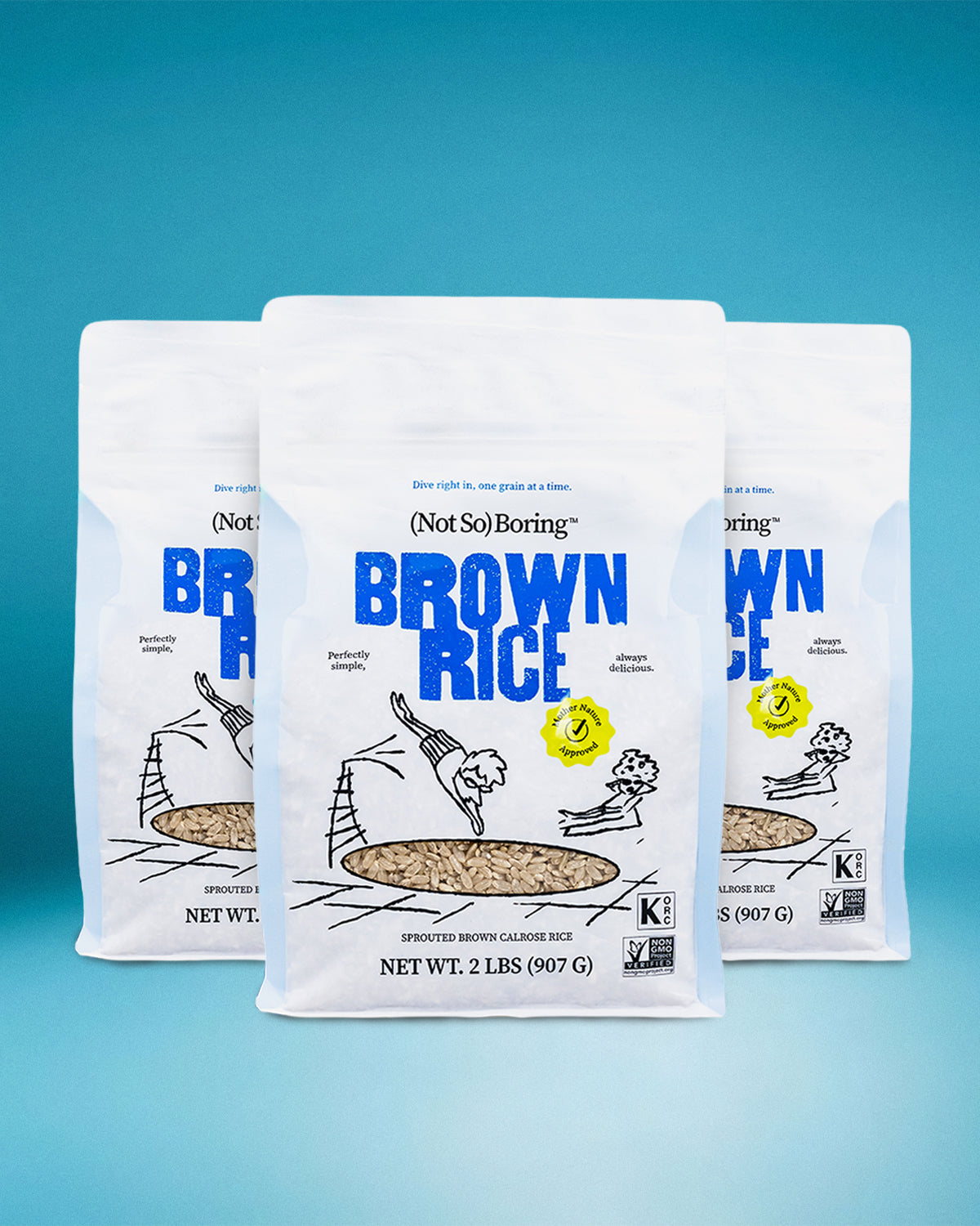3 Rice Pack Premium Calrose Rice (3-Pack) – Not So Boring Shop