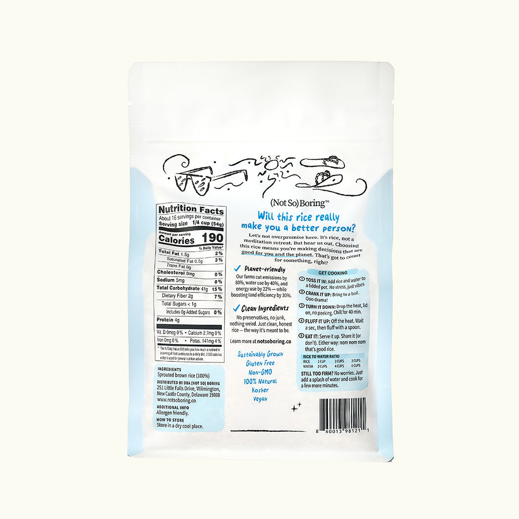 Sprouted Brown Rice (3-Pack)