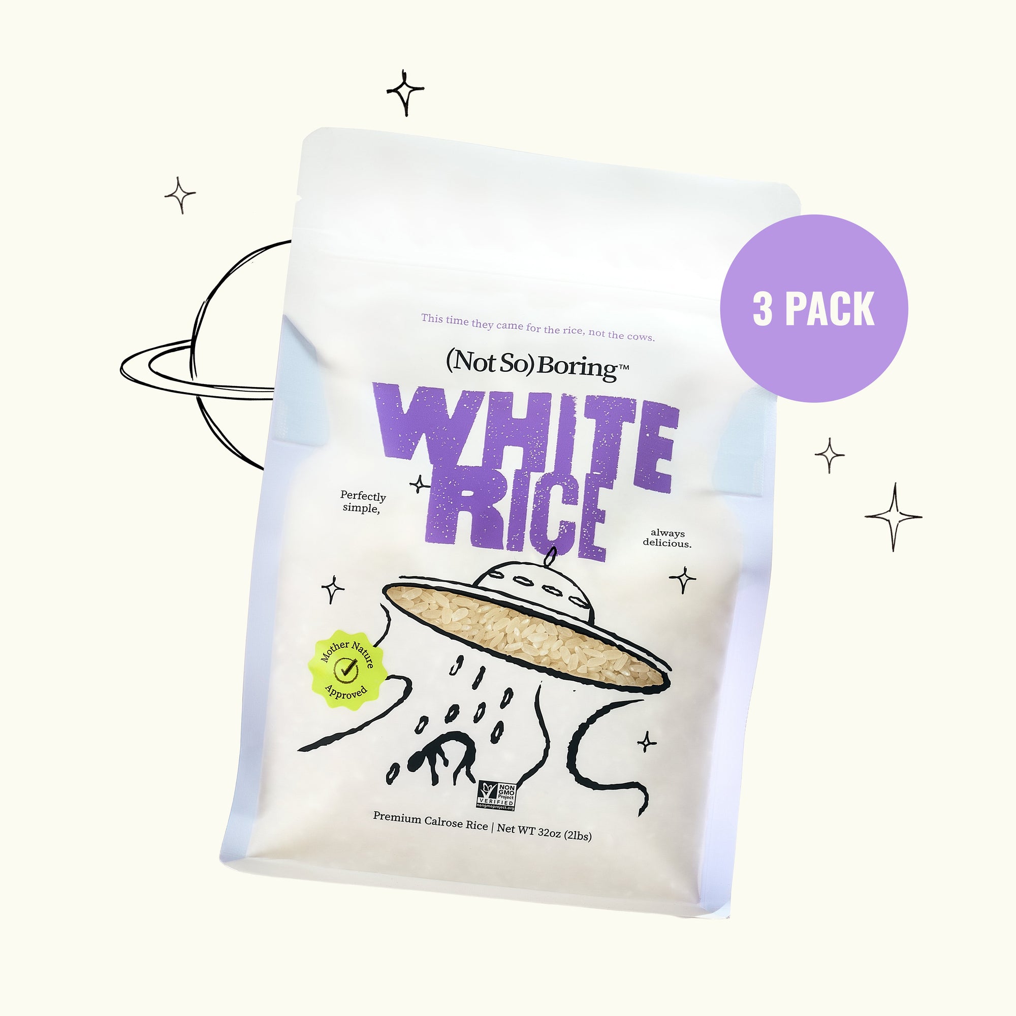 Premium Calrose Rice (3-Pack)