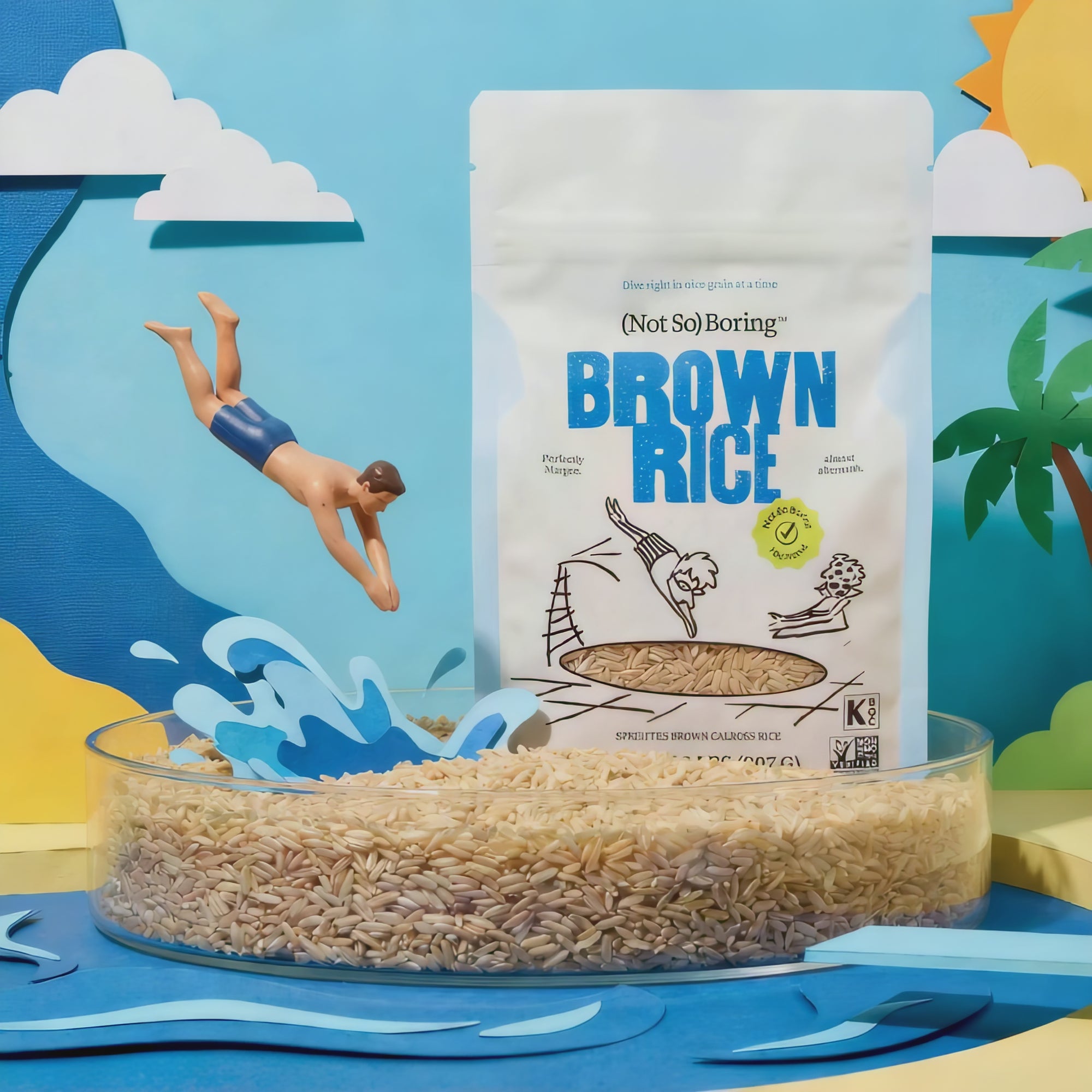 Sprouted Brown Rice – Not So Boring Shop